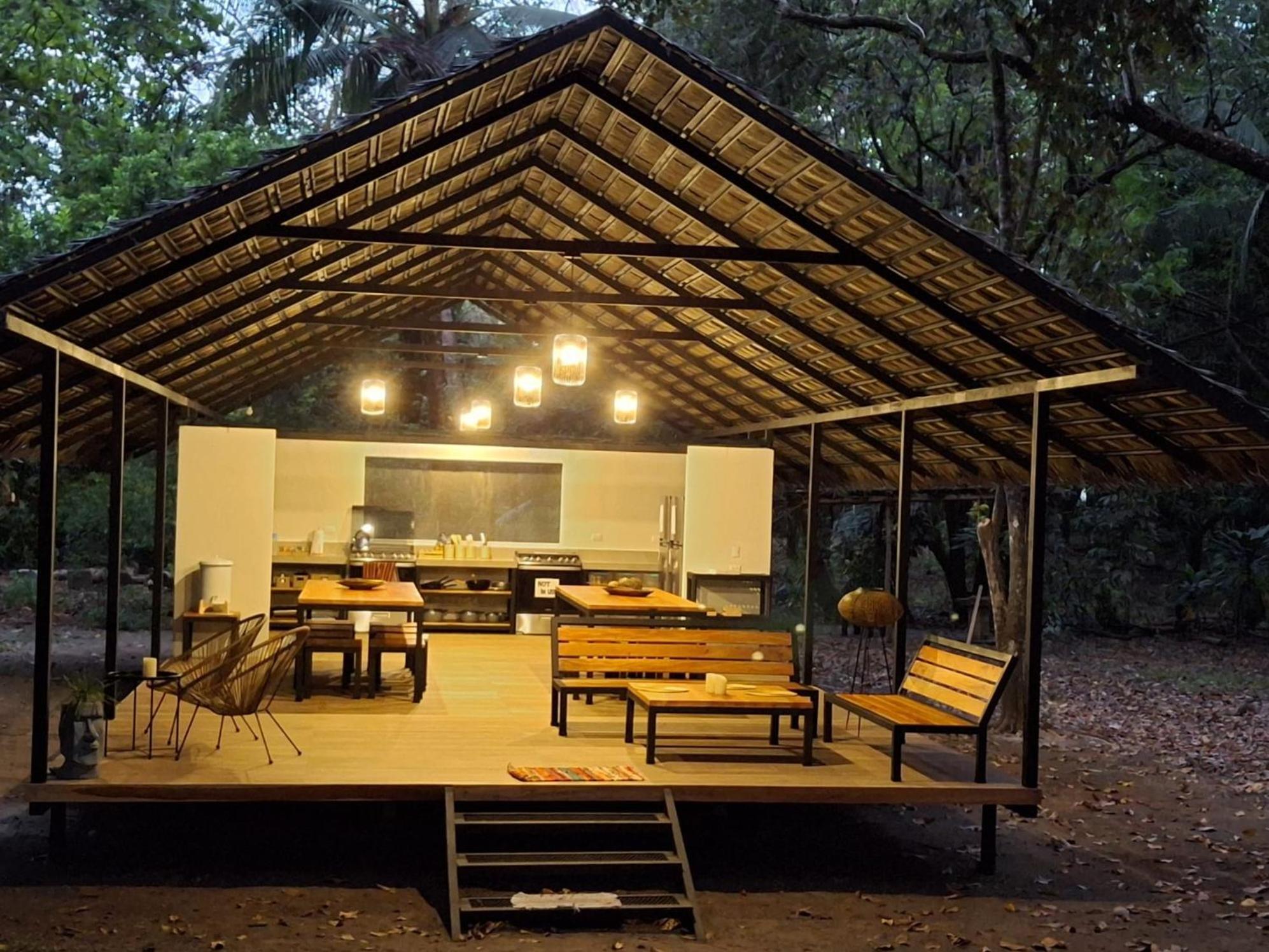 Four Monkeys Eco Lodge - Jungle & Beach Cabo Matapalo Exterior foto
